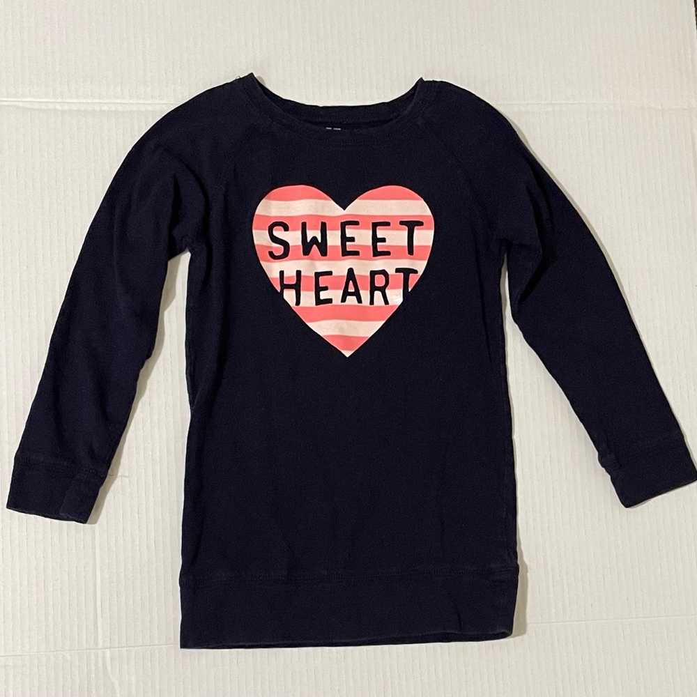OshKosh B'gosh Girls Blue Long Sleeve T-Shirt 6